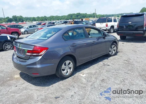 2014 Honda Civic Lx z USA, uszkodzony, nr VIN 19XFB2F50EE256608